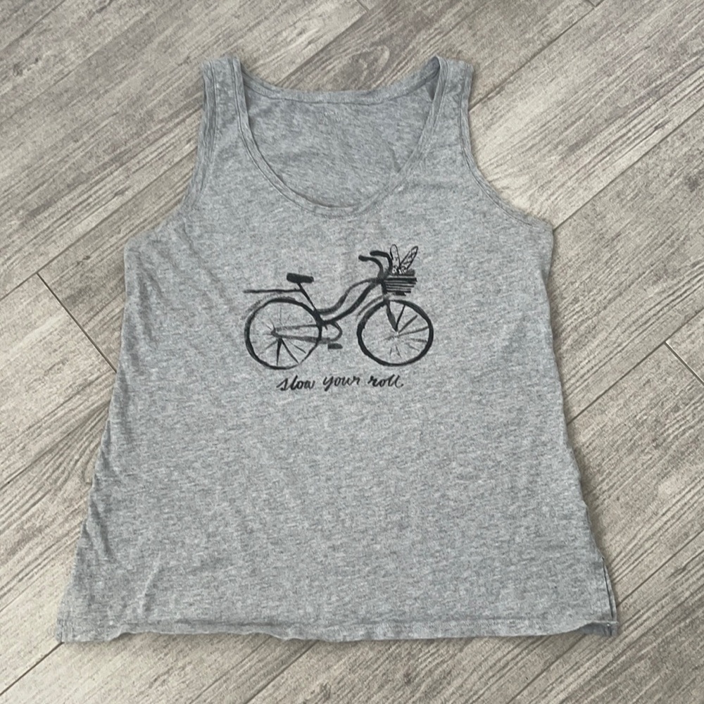 OLD NAVY Grey Tank Top Small